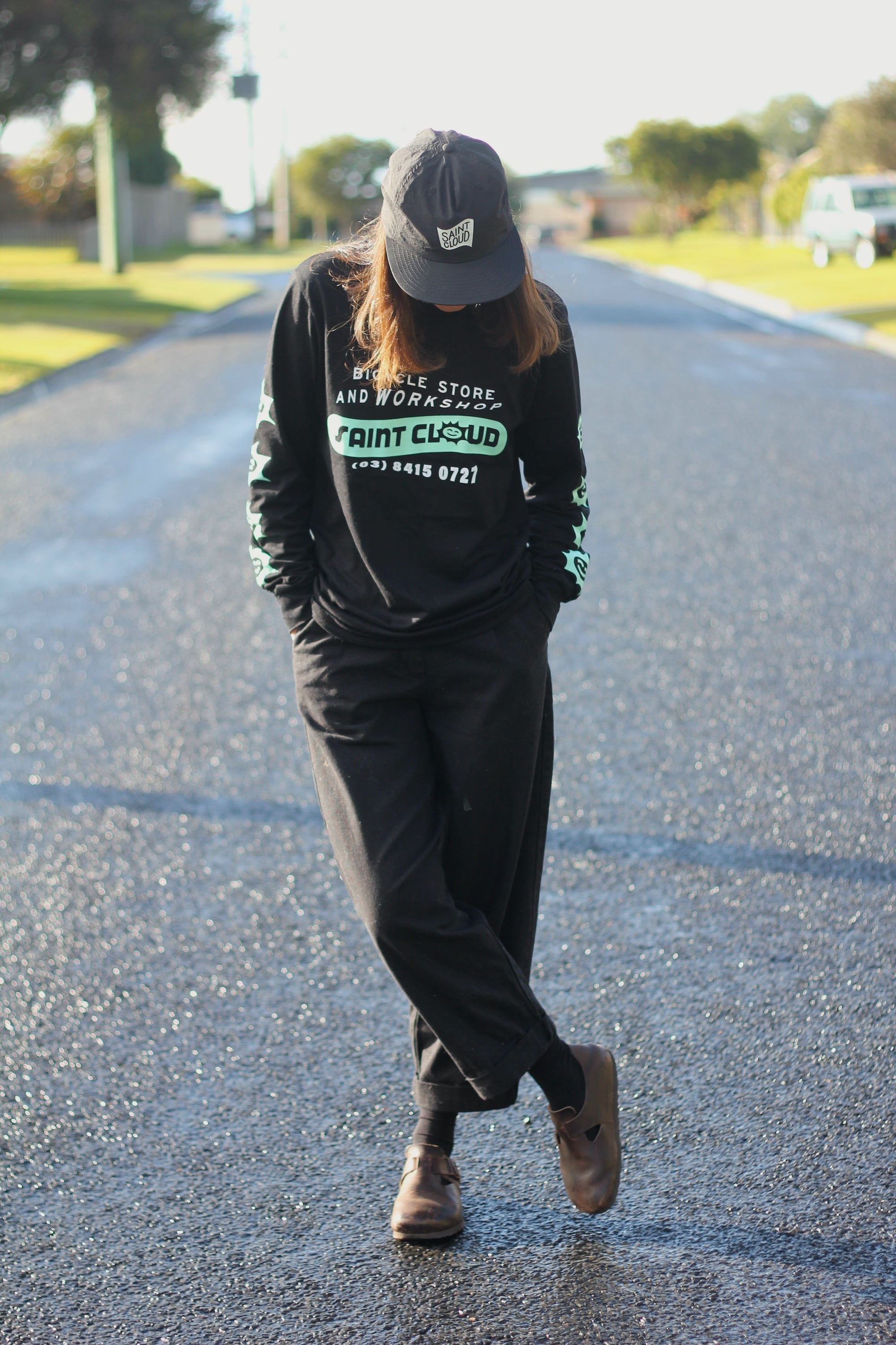 SAINT CLOUD GLOW-WAVE SMILING SUN L/S TEE